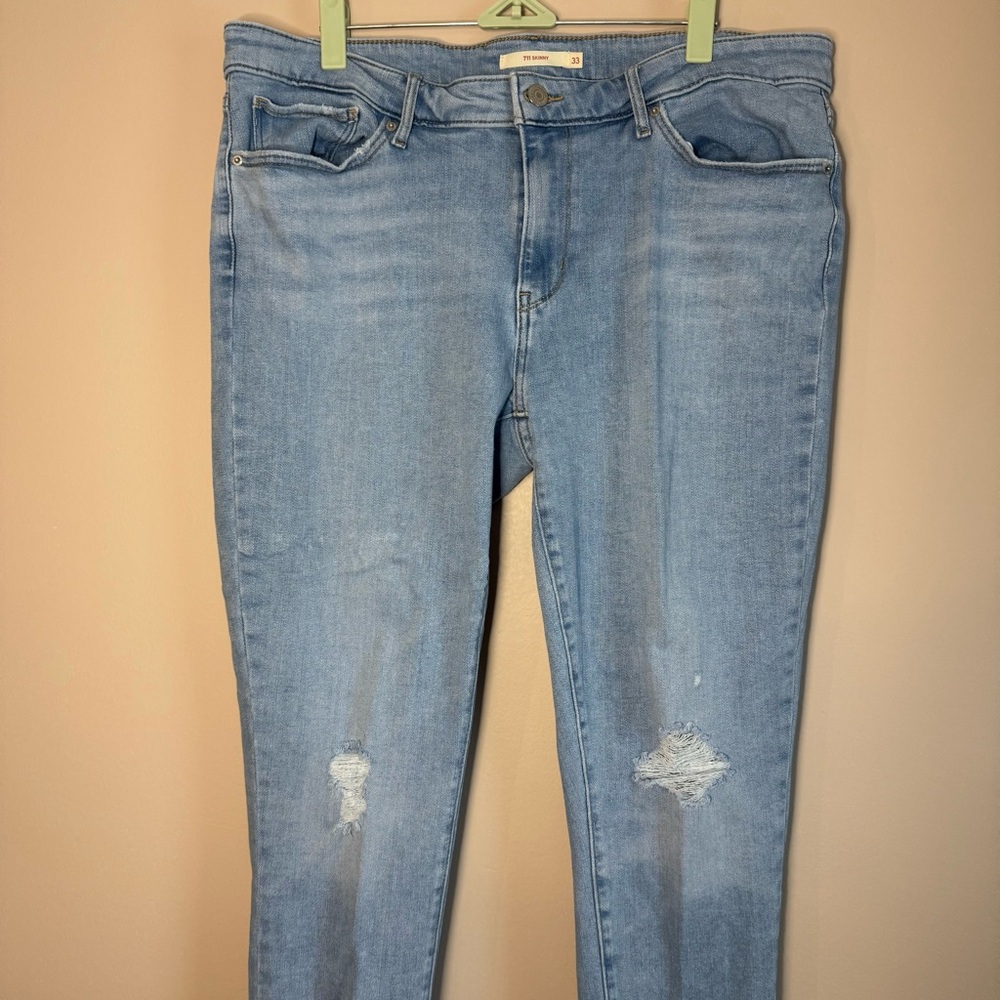 Levi's 711 SKINNY WOMEN'S JEANS SZ/ 33x30 - Picture 2 of 11